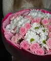 Букет «Сладкий розовый»