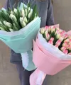 Букет из  33 тюльпана