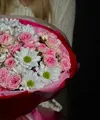 Букет «Сладкий розовый»