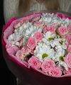 Букет «Сладкий розовый»