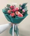 Букет «Мятная роза»