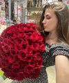 Букет «Пламя страсти: 101 красная роза»