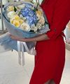 Букет «Голубая лагуна»