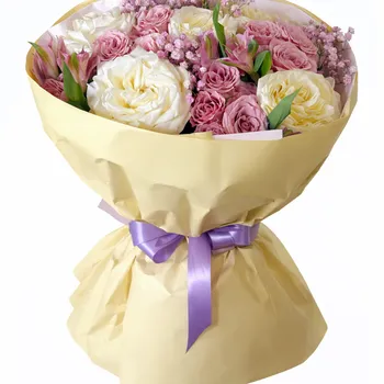 Букет «Ванильное утро»