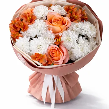 Букет «Карамельный латте»