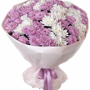 Букет «Сиреневый баланс» XL