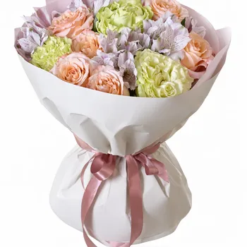 Букет «Фисташковый поцелуй»