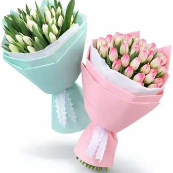 Букет из  33 тюльпана