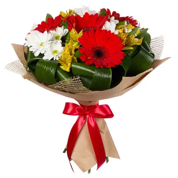 Букет "Радостный день" средний