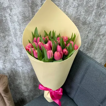 Букет "Розовые сны" средний