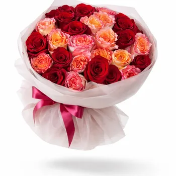 Букет «Гранатовый закат»