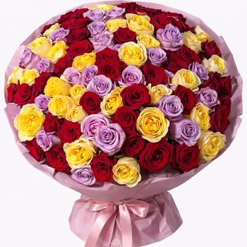 Букет «101 эмоция»