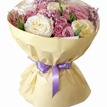 Букет «Ванильное утро»