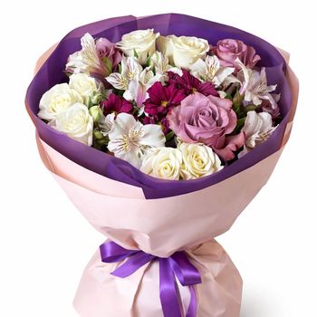 Букет «Магия фиалки»