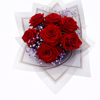 Букет “Алое сердце”