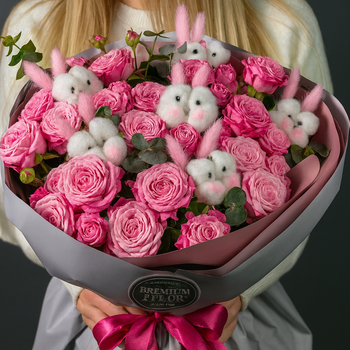 Букет «Amour Banny»