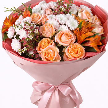 Букет «Карамельный латте»