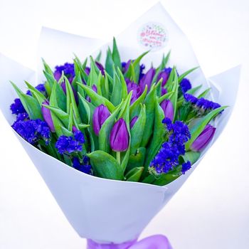 Букет "Голубая лагуна"