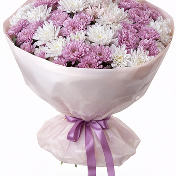 Букет «Сиреневый баланс» M