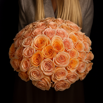 Букет «51 роза Эквадор»