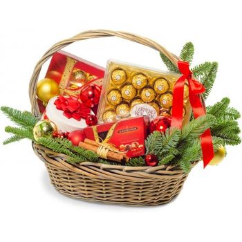 Композиция "Праздничная корзина"