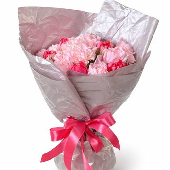 Букет «Малиновое настроение»