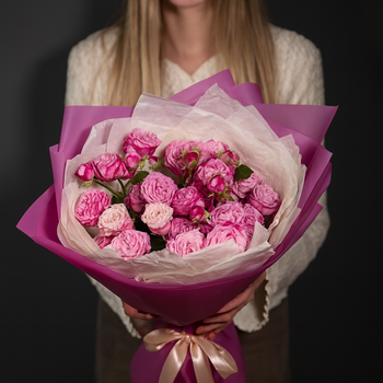Букет «Малиновый сон»
