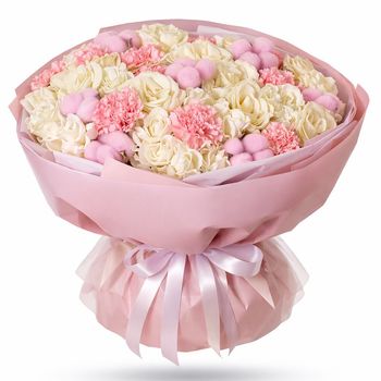 Букет "Ванильное облако"