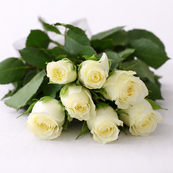 Букет белых роз