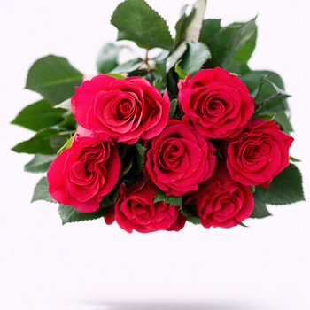 Букет из малиновых роз