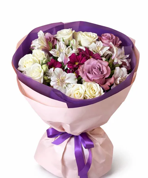 Букет «Магия фиалки»