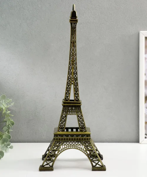 Сувенир металл "Эйфелева башня" 38х15,5х15 см