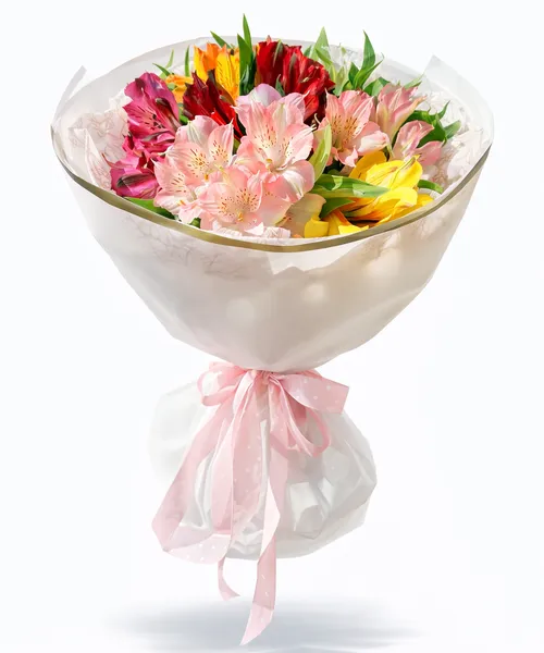 Букет "Жаркий принт"