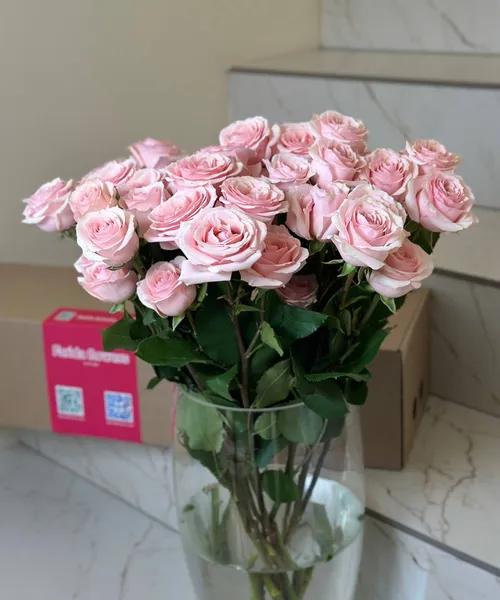 Кустовые розы Star Blush (10 веток)