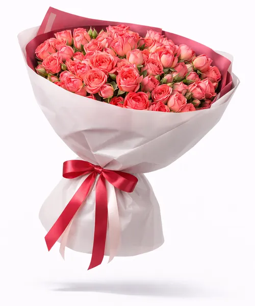 Букет «Коралловое признание»