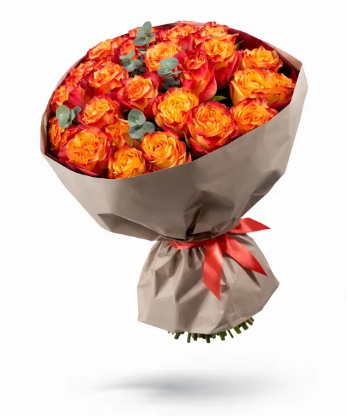 Букет «Пламя любви» размер XL