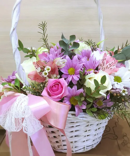 Корзинка цветов
