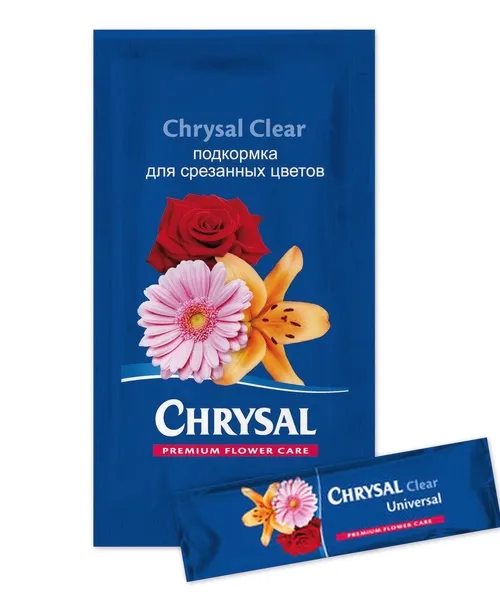 Кризал (Chrysal) - сухая подкормка для срезанных цветов