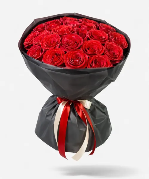 Букет «Магия Алого»