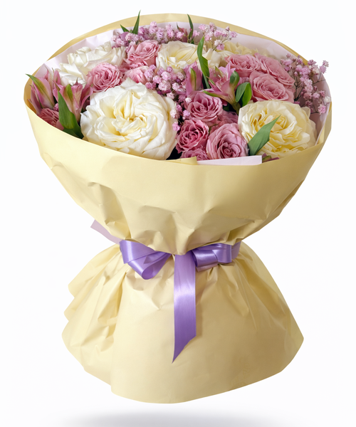 Букет «Ванильное утро»