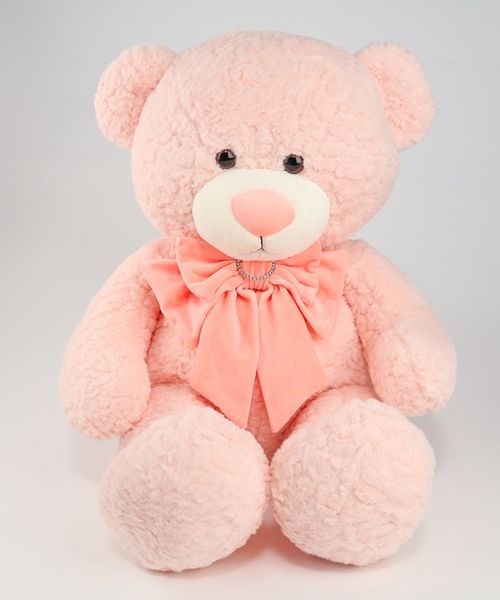 Мягкая игрушка «Медведь», с бантом, 80 см, розовый