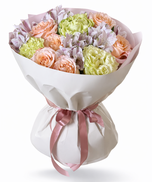 Букет «Фисташковый поцелуй»