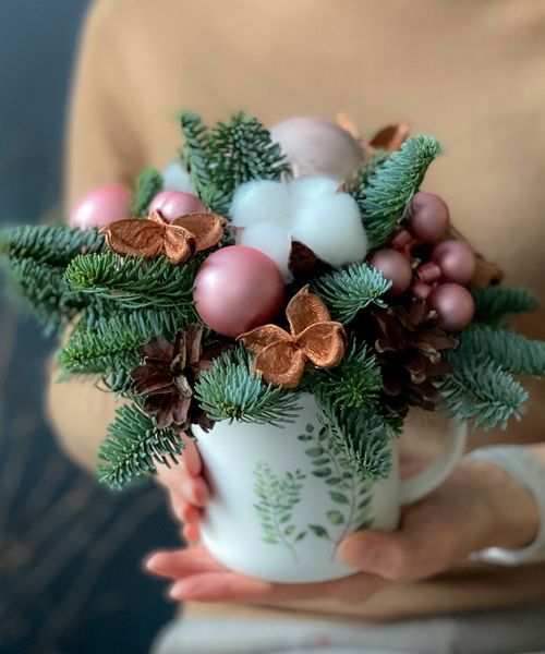 Композиция "Первый снег"