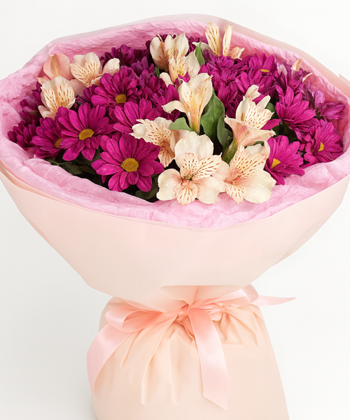 Букет "На радость маме"