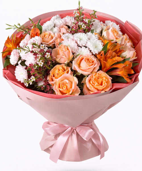 Букет «Карамельный латте»