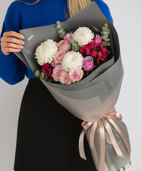 Букет «Маме от сердца»