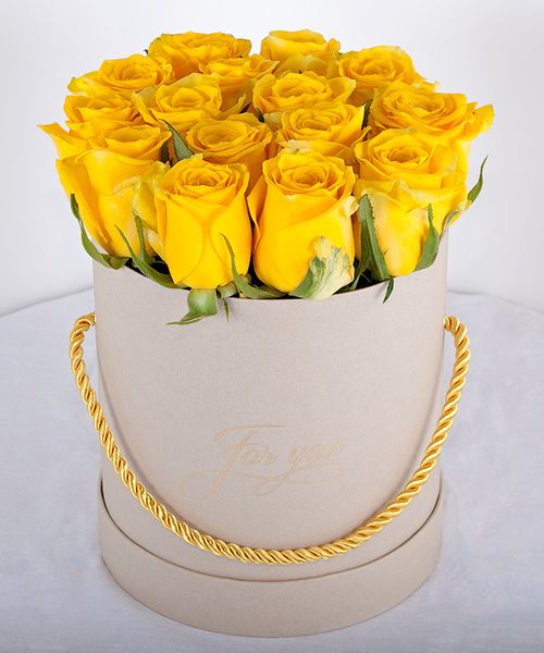 Композиция в коробочке "Санта Лючия