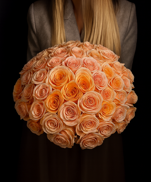 Букет «51 роза Эквадор»