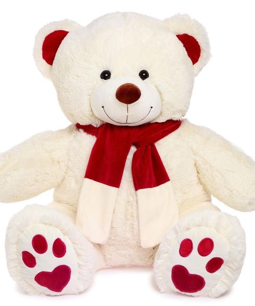 Мягкая игрушка «Медведь Кельвин», цвет молочный, 90 см