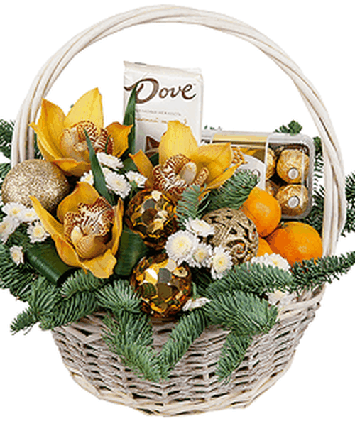 Композиция "Янтарная россыпь"